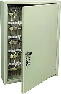 Kidde AccessPoint 001796 Combination TouchPoint Entry Key Locker, Clay, 60 Key