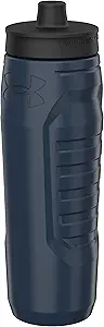 Under Armour Squeeze Water Bottles, 32 oz Water Bottles, Sideline Sports Water Bottle with Quick-Shot Lid, Quick & Easy Hydration, Gym Water Bottles, Squeeze Bottle, 1 32oz Bottle