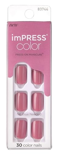 Kiss Impress Press-On-Manicure Nails 30 Count Petal Pink (Pack of 2)