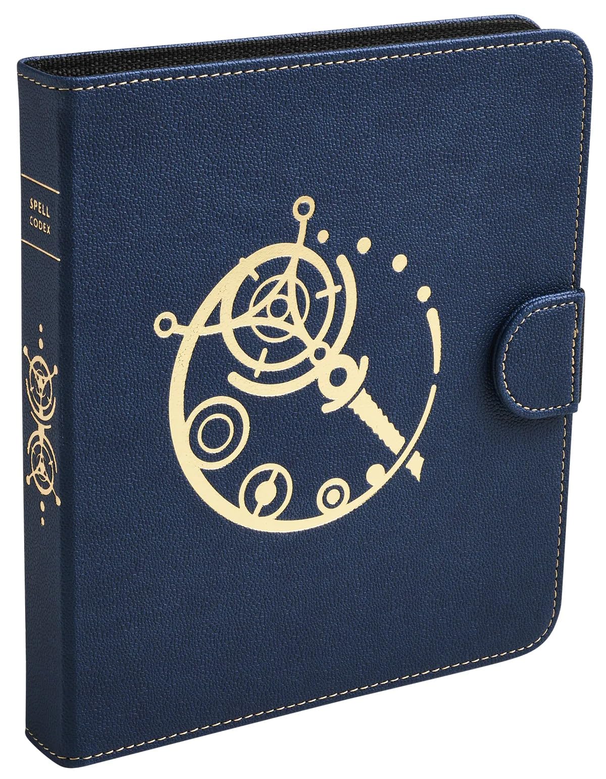 Dragon Shield Roleplaying Spell Codex: Midnight Blue – Compatible with Official DND Spell Cards – Dry Erase Marker and 5e Compatible Spell Slot Tracker Included