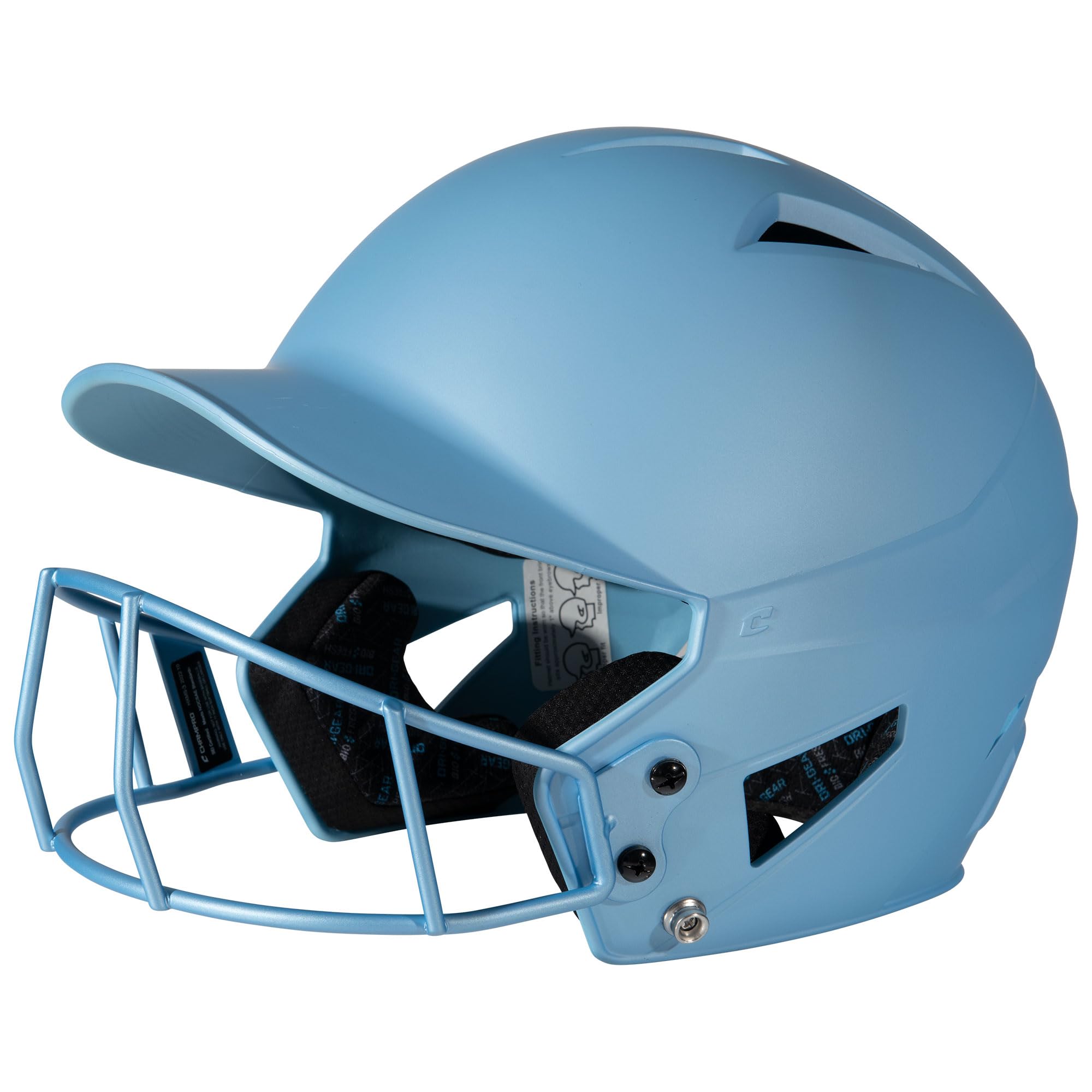 Champro HX Rise Fastpitch Batting Helmet with Facemask
